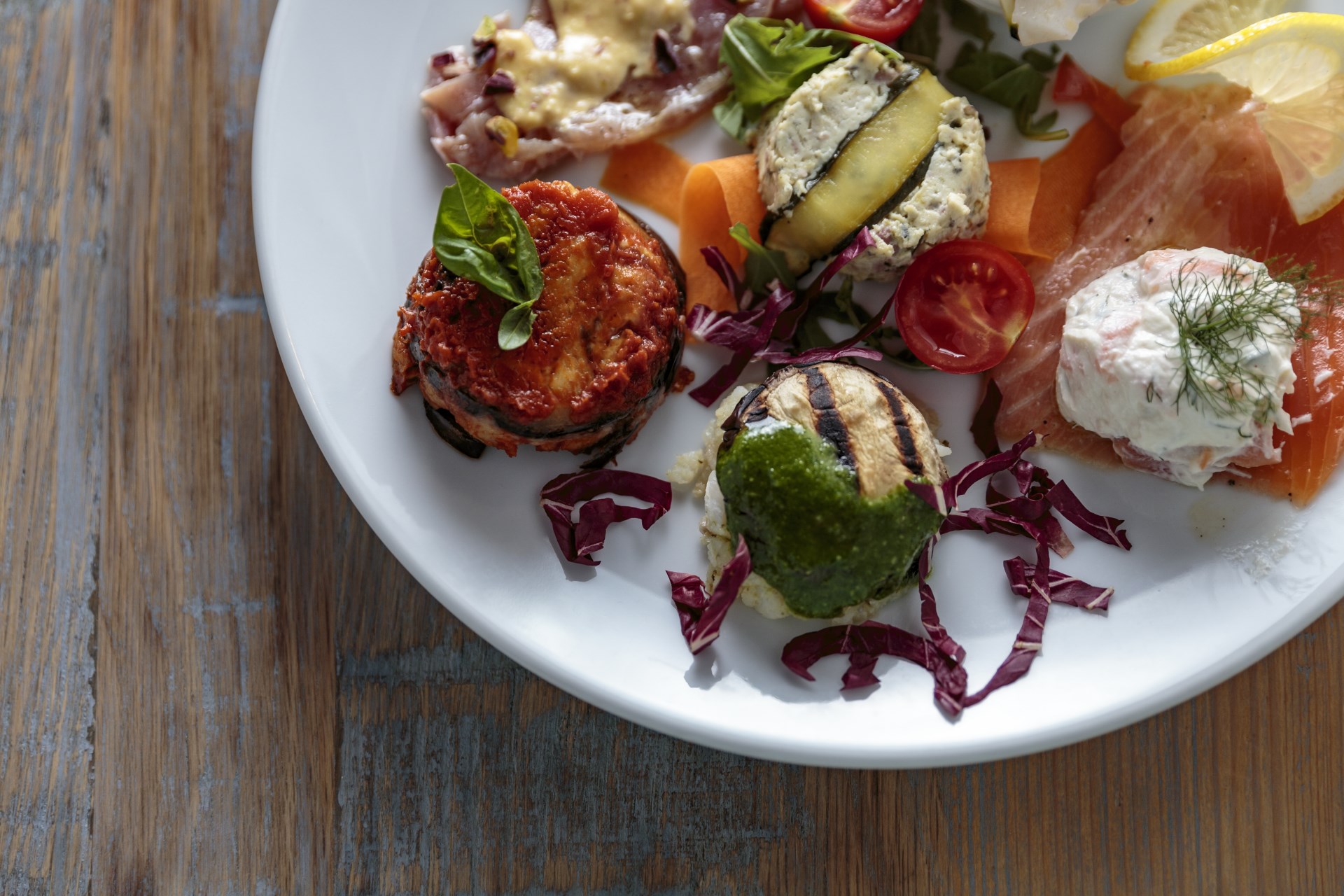Antipasti di terra e di mare